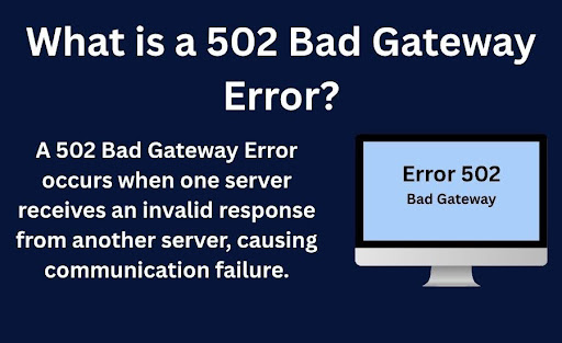 502 Bad Gateway Meaning: Understanding and Fixing This Common Error